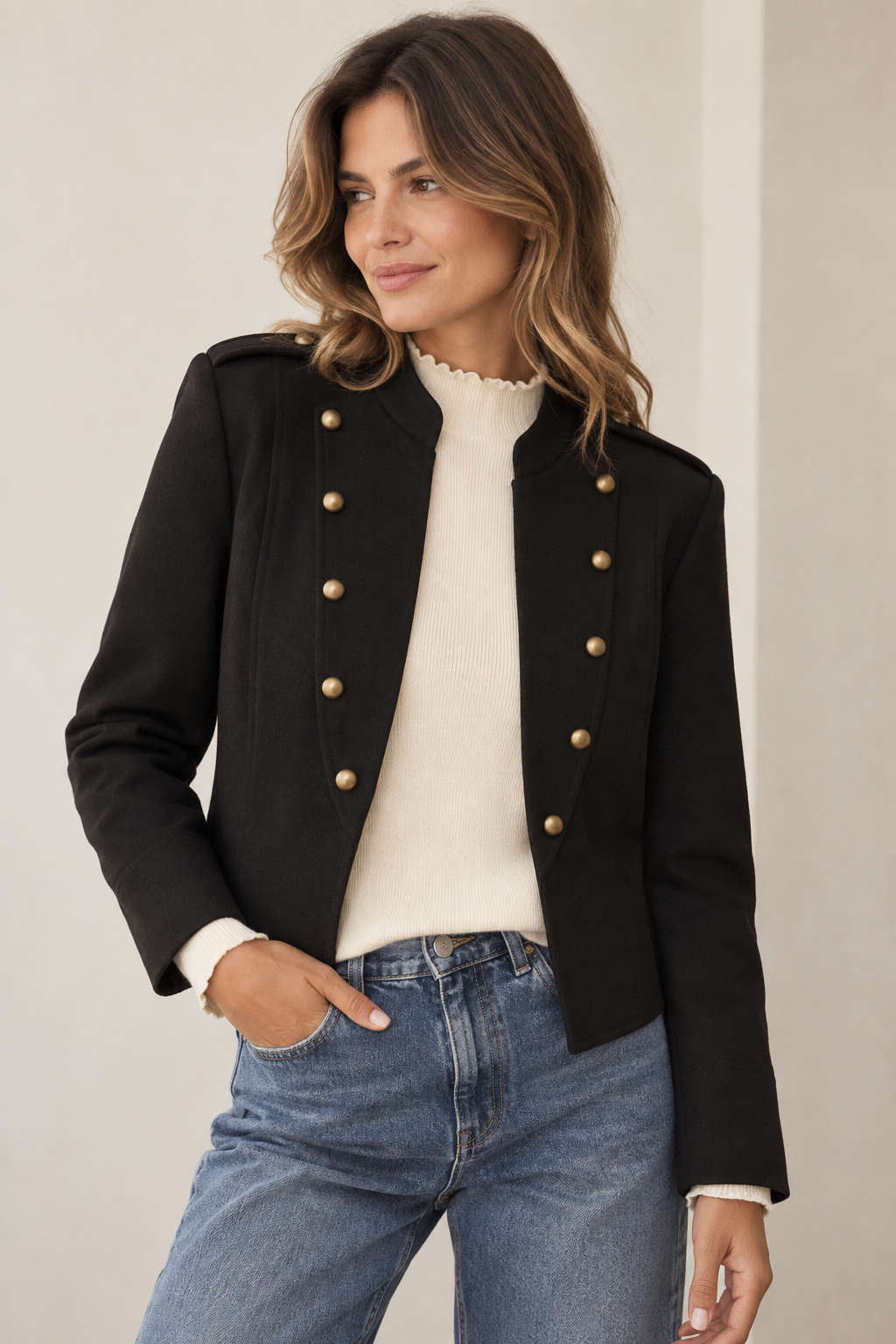 Veste Jeanne café
